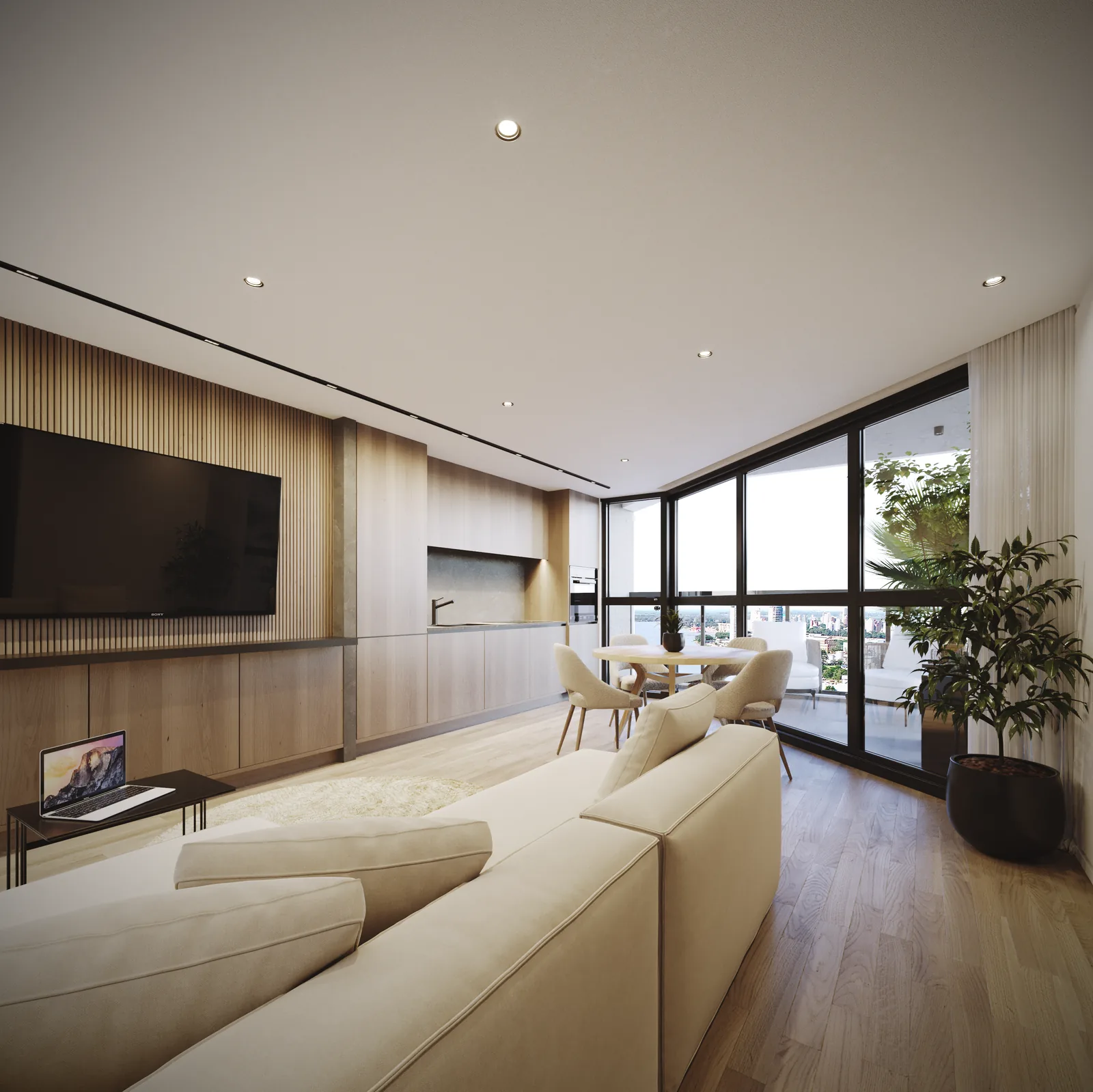 Living · 1 dormitorio